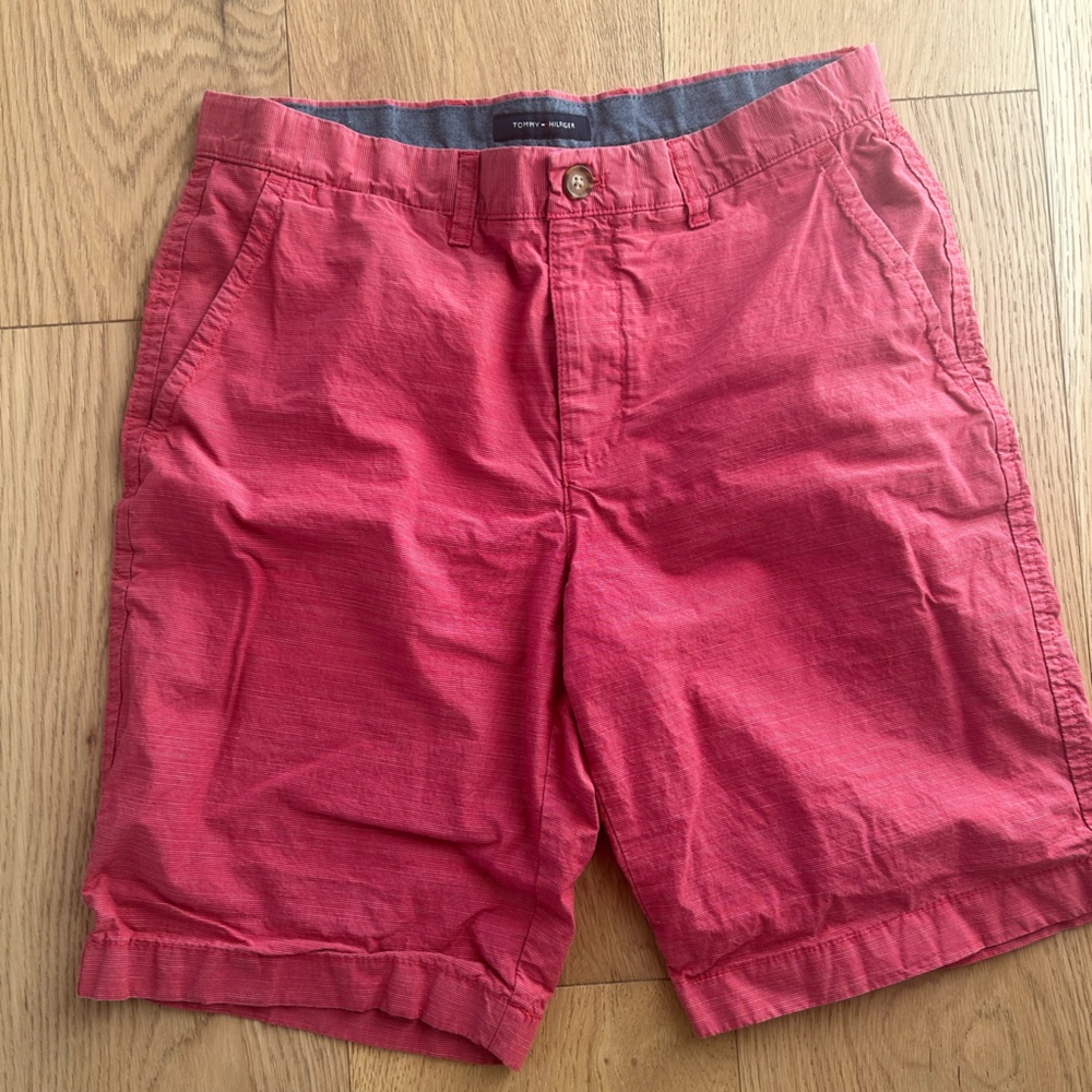 Tommy Hilfiger Red Men Shorts (Size 32)